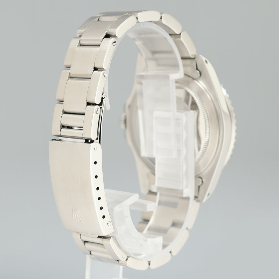 MINT 1992 PAPERS Rolex GMT-Master II 16710 PEPSI Steel Blue Red Watch Box