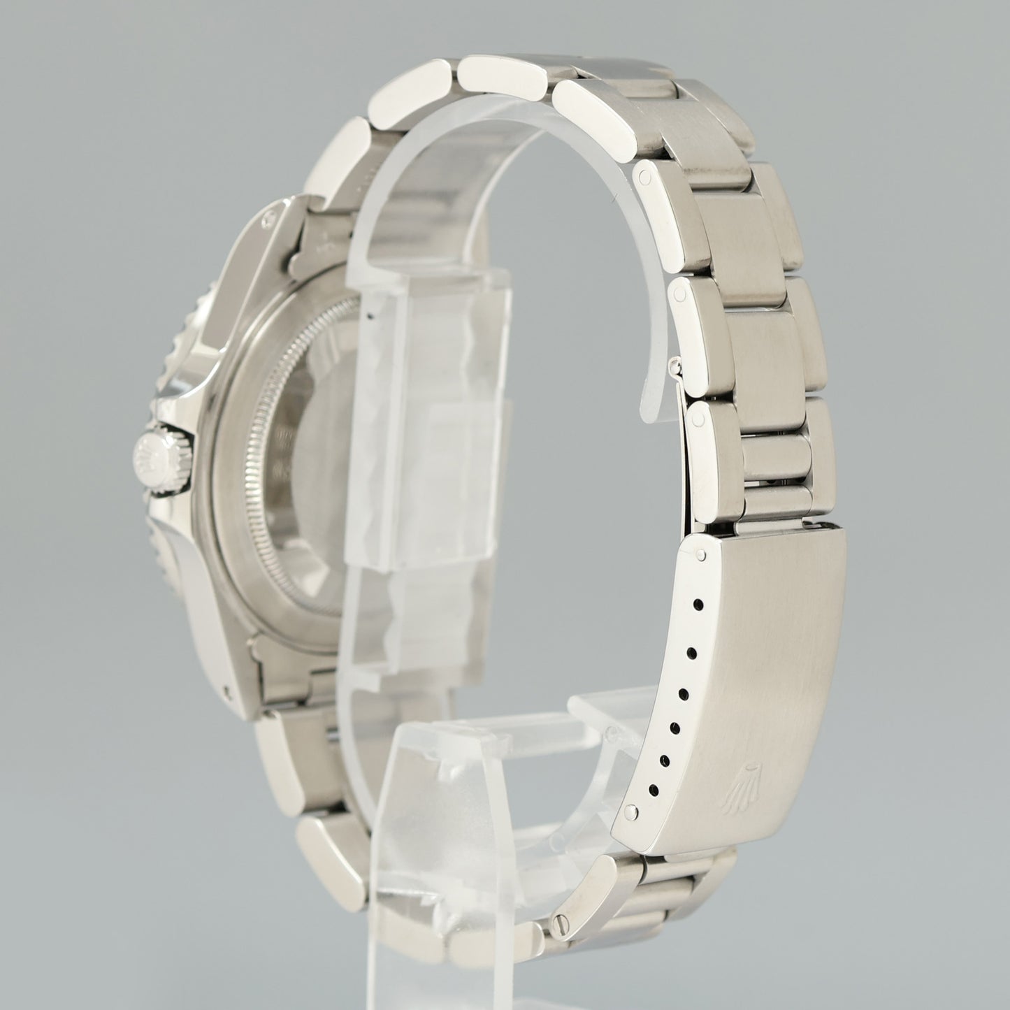 MINT 1992 PAPERS Rolex GMT-Master II 16710 PEPSI Steel Blue Red Watch Box