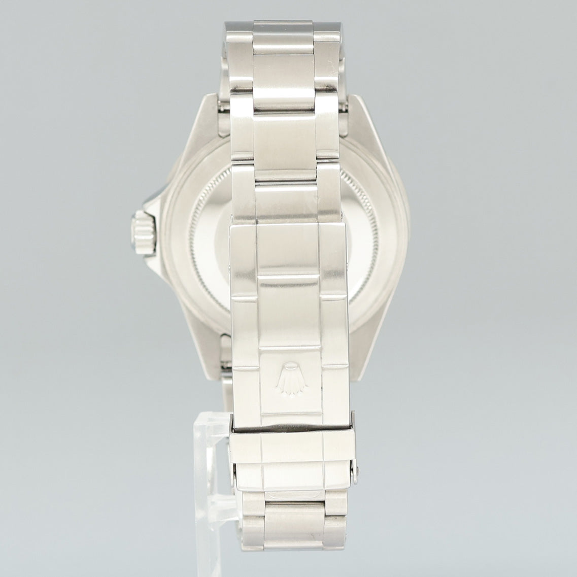 MINT 2009 ENGRAVED REHAUT Rolex Submariner Date 16610 Stainless Steel Black Watch