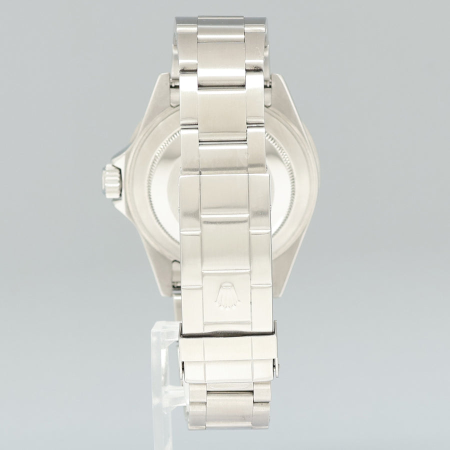 MINT 2009 ENGRAVED REHAUT Rolex Submariner Date 16610 Stainless Steel Black Watch