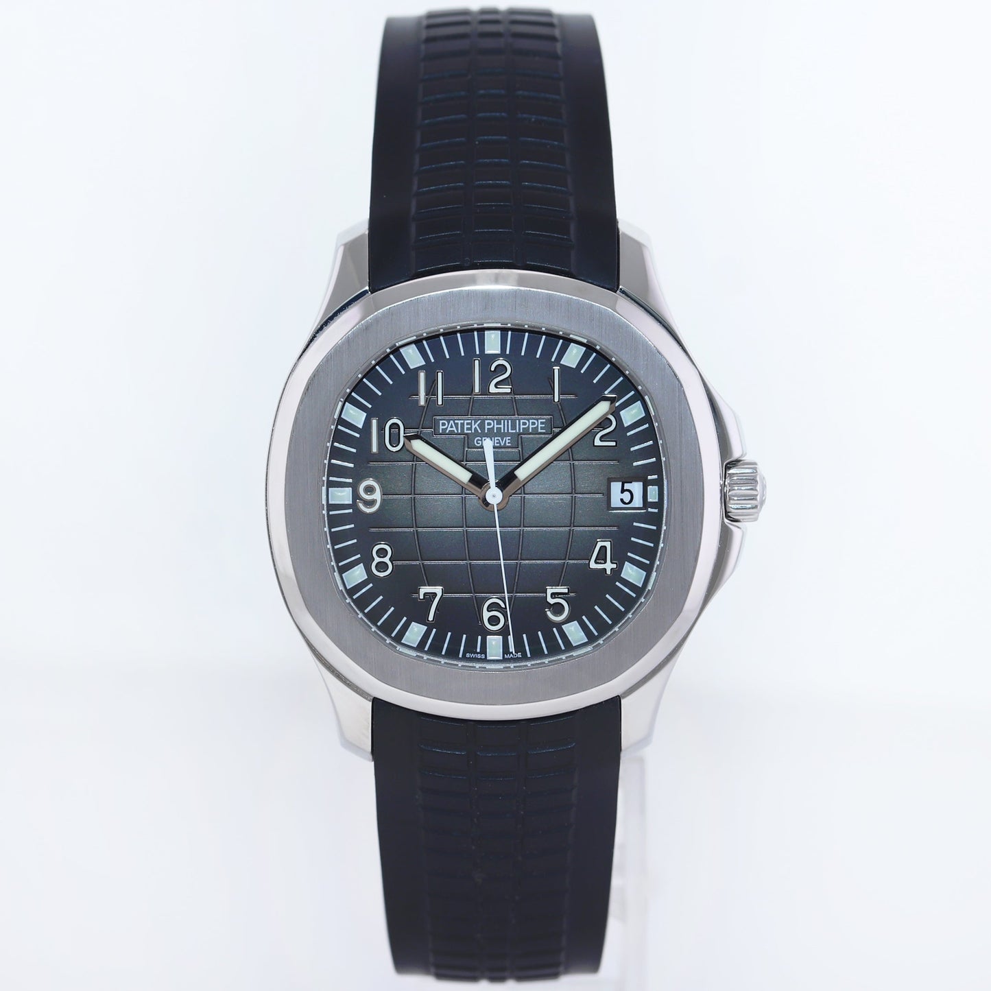 PAPERS MINT 5167a Patek Philippe Aquanaut Steel Rubber Black Tropical Watch Box