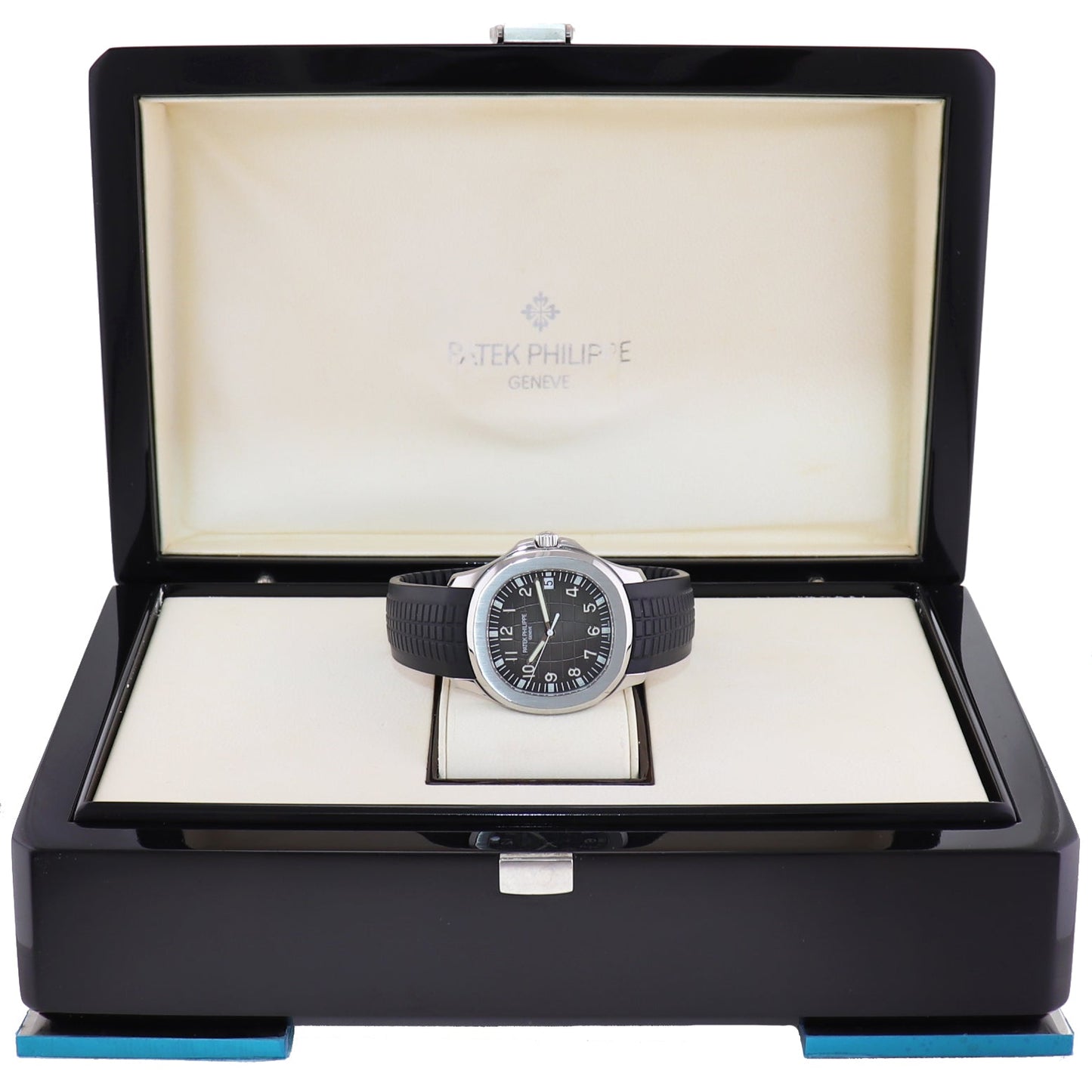 PAPERS MINT 5167a Patek Philippe Aquanaut Steel Rubber Black Tropical Watch Box