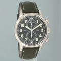 2024 New PAPERS Patek Philippe 5924G Green White Gold Travel Time Leather 42mm Watch