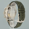 2024 New PAPERS Patek Philippe 5924G Green White Gold Travel Time Leather 42mm Watch