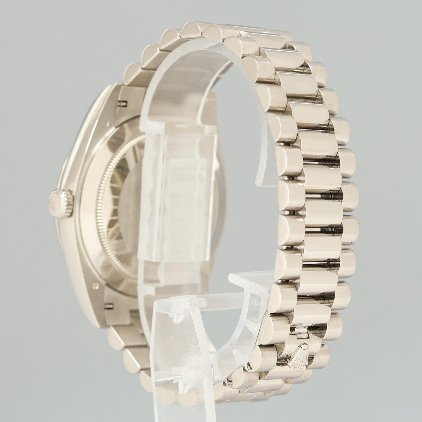 2019 PAPERS MINT Rolex Day Date 40 White Gold President 40mm Black Dial 228239 Watch