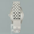 DIAMOND Bezel Rolex DateJust 36mm Mop Diamond 16220 Jubilee Steel Watch Box