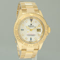 MINT Rolex Yacht-Master Yellow Gold MOP Sapphire Diamond 40mm 16628 40mm Watch