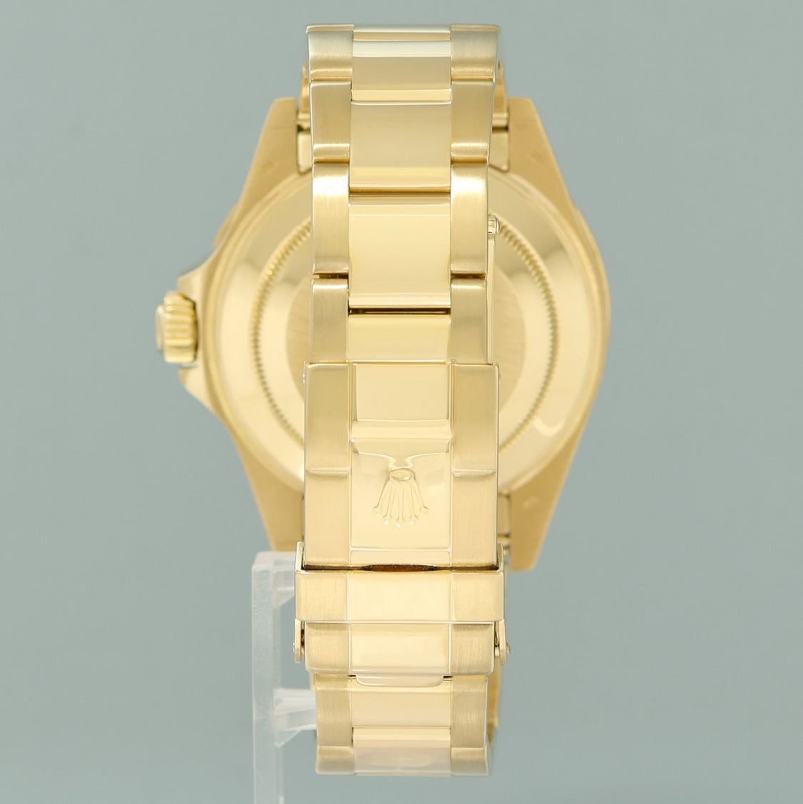 MINT Rolex Yacht-Master Yellow Gold MOP Sapphire Diamond 40mm 16628 40mm Watch