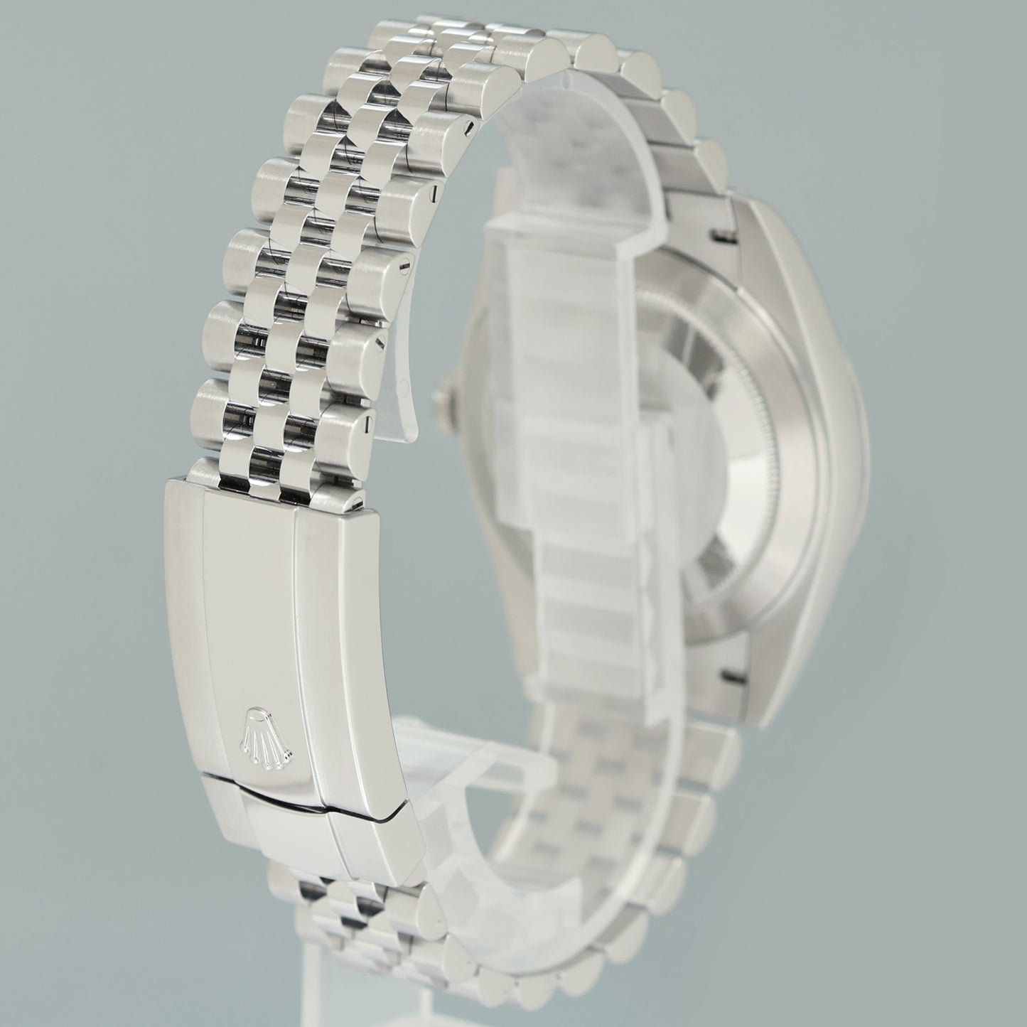 PAPERS MINT Rolex DateJust 41 Steel 126300 White Roman Jubilee Band 41mm Watch Box