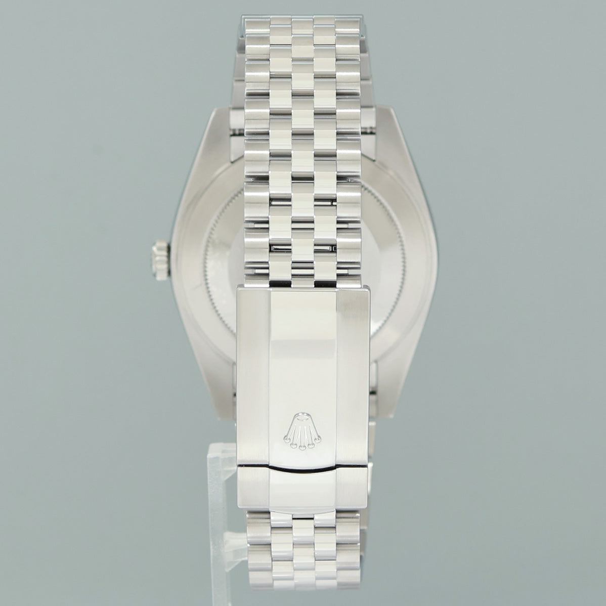 PAPERS MINT Rolex DateJust 41 Steel 126300 White Roman Jubilee Band 41mm Watch Box