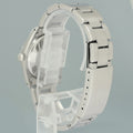 MINT Rolex Oyster Perpetual 67480 Midsize 31mm Silver Stick Dial Watch Box