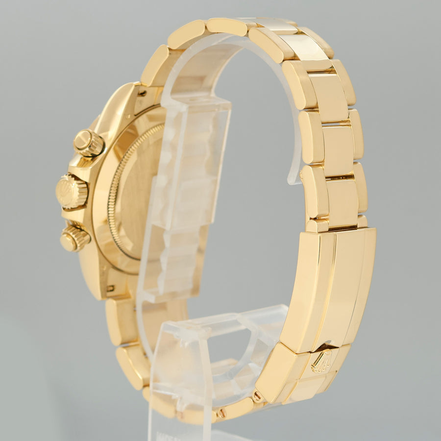 2023 NEW PAPERS Rolex Daytona 116508 Pikachu Yellow Gold Chrono 40mm Watch Box