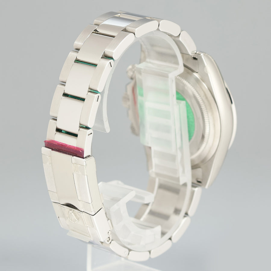 STICKERS NEW Rolex Daytona 116520 Black Steel Chrono Cosmograph 40mm Watch Box