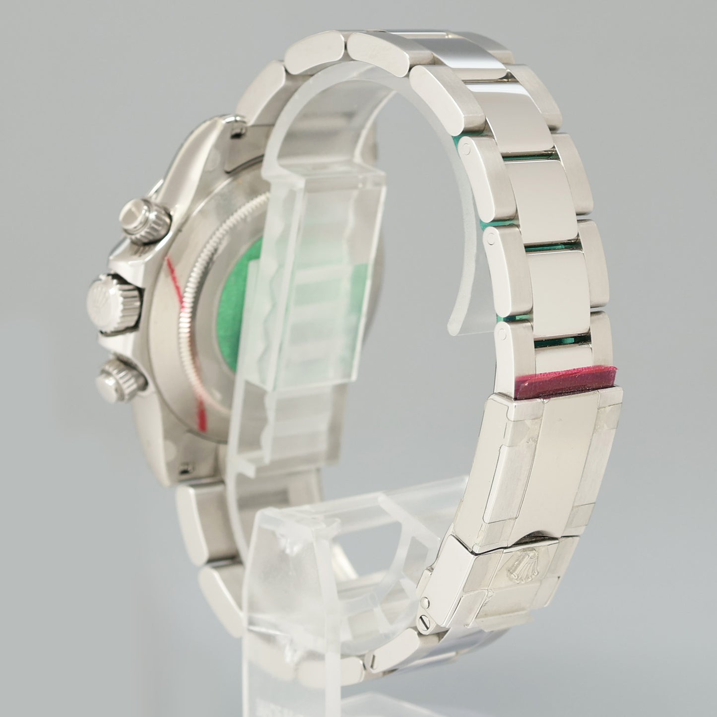 STICKERS NEW Rolex Daytona 116520 Black Steel Chrono Cosmograph 40mm Watch Box