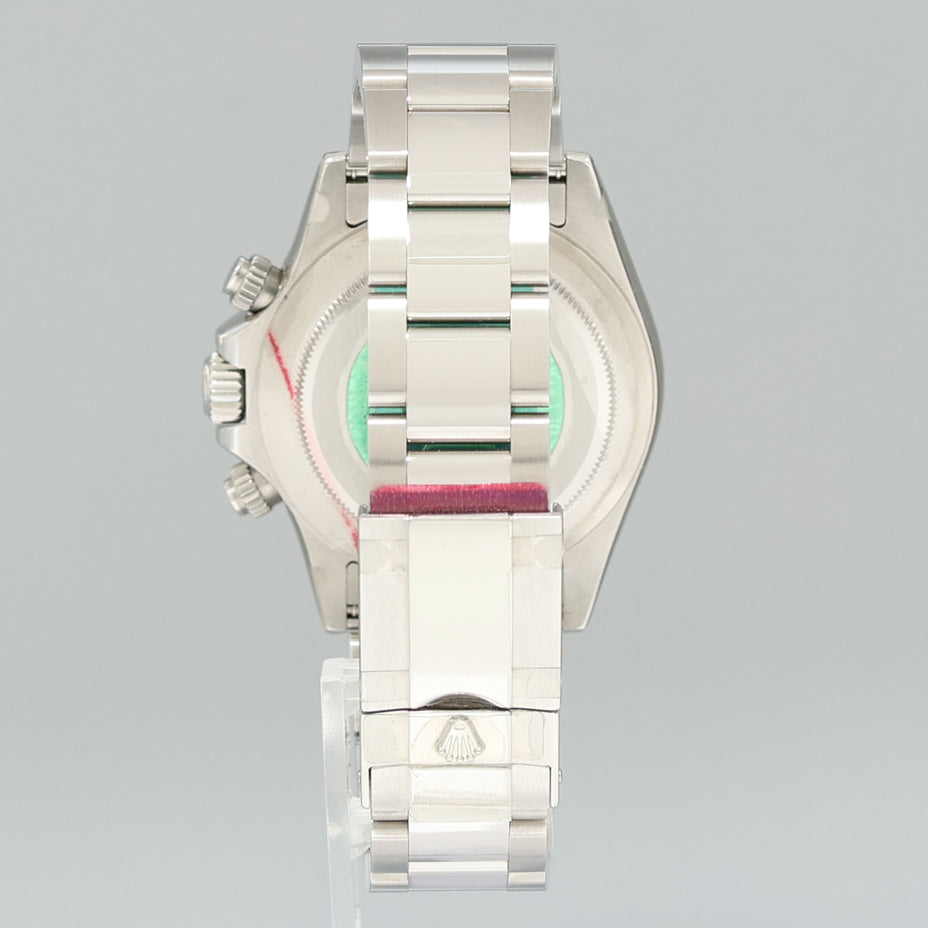 STICKERS NEW Rolex Daytona 116520 Black Steel Chrono Cosmograph 40mm Watch Box