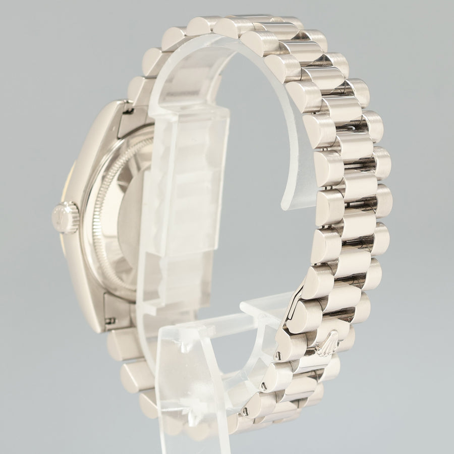 2025 RSC PAPERS Rolex President Day Date Cherry Red 118239 White Gold Watch Box