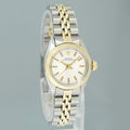 Ladies Rolex 6719 Jubilee Oyster Perpetual 24mm Two Tone Gold Silver Dial Watch Box