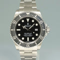 2015 MINT PAPERS Rolex Sea-Dweller 116600 Steel 40mm Black Ceramic Dive Watch Box