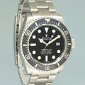 MINT 2017 PAPERS Rolex Sea-Dweller 116600 Steel 40mm Black Ceramic Dive Watch Box