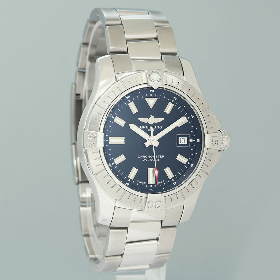 Breitling Avenger Blue Dial Stainless Steel 43mm Automatic Watch A17318 Watch