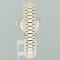 PAPERS Ladies Rolex DateJust Silver Sigma President 26mm 6917 White Gold Watch Box