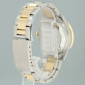 MINT Rolex DateJust 16263 Turn-O-Graph Two Tone Gold Oyster 36mm Watch Box