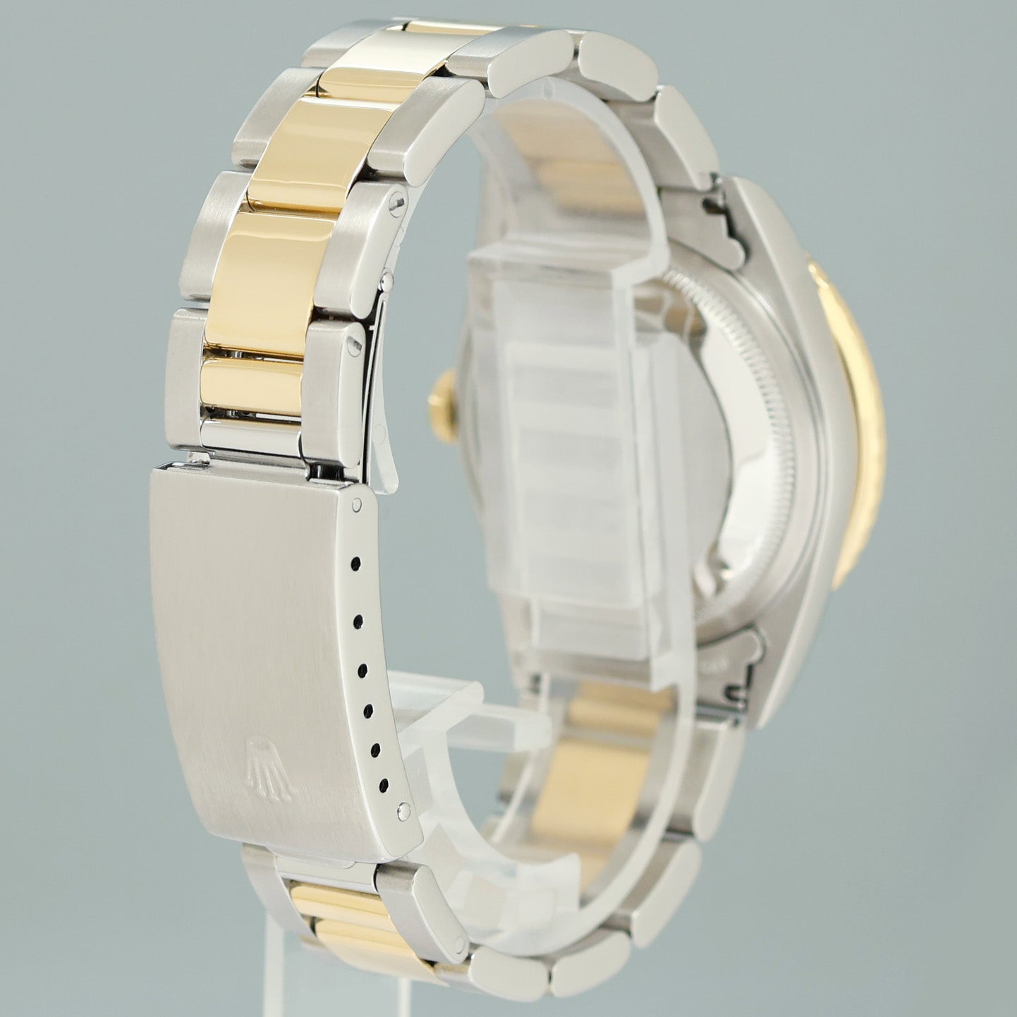 MINT Rolex DateJust 16263 Turn-O-Graph Two Tone Gold Oyster 36mm Watch Box