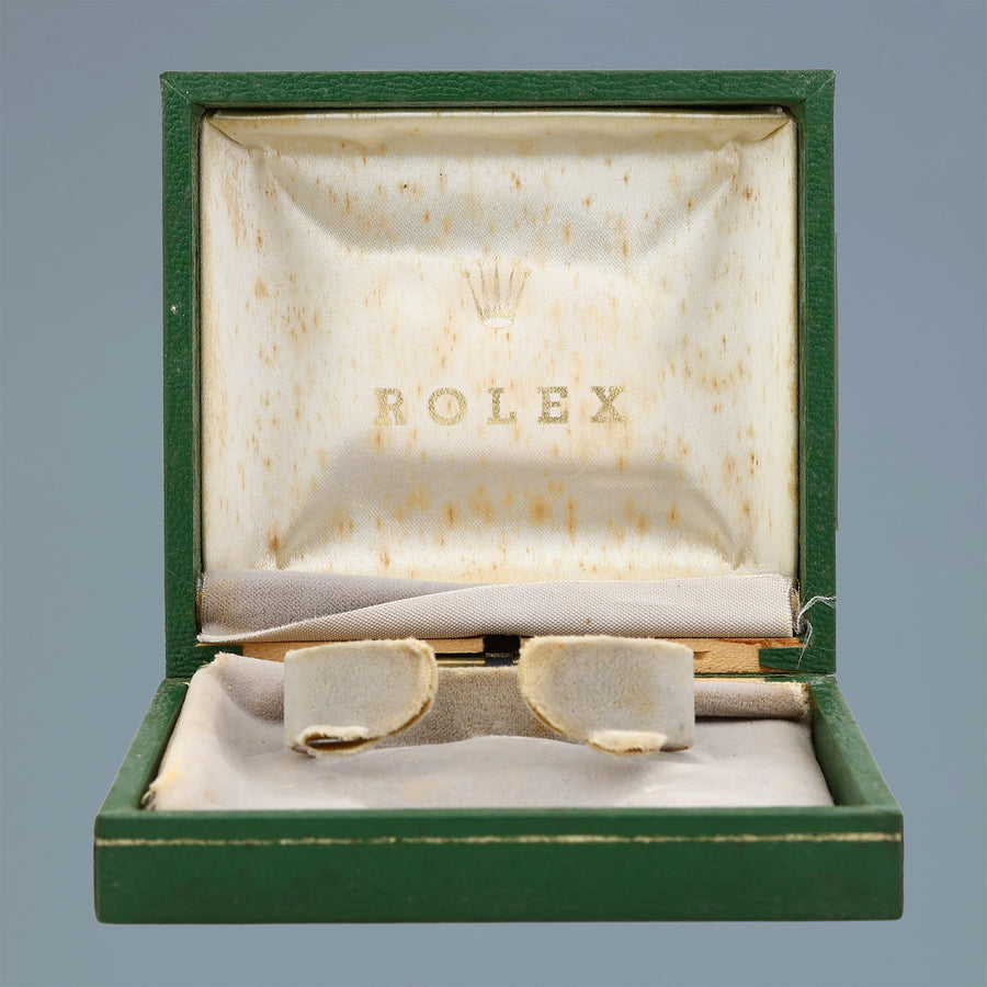 Rolex Root Beer 1675 NO CROWN GUARD Yellow Gold GMT Brown Root Beer Nipple Watch