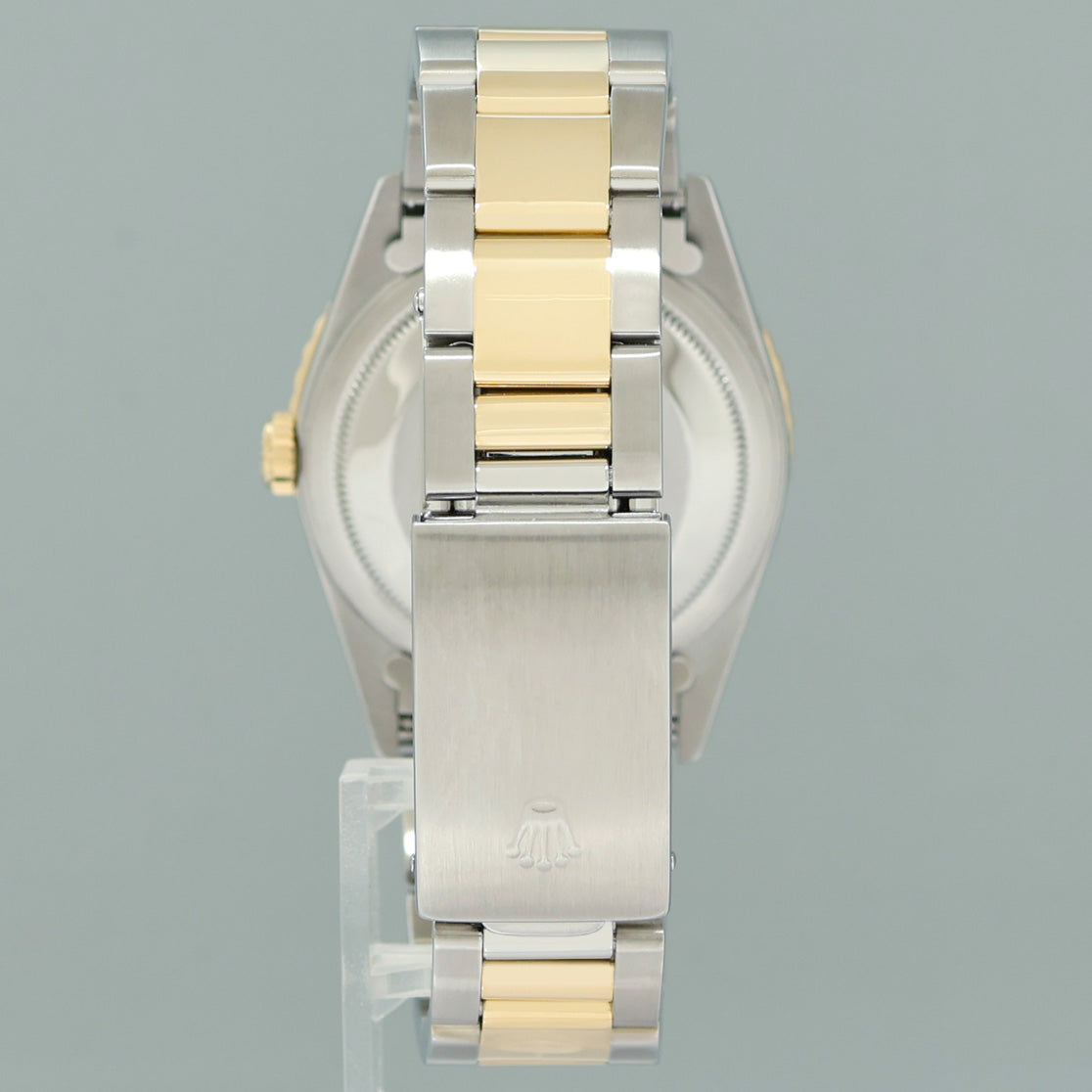 MINT Rolex DateJust 16263 Turn-O-Graph Two Tone Gold Oyster 36mm Watch Box