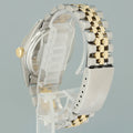 Rolex DateJust 16013 Champagne Stick Fluted Bezel Two Tone Gold Jubilee Watch