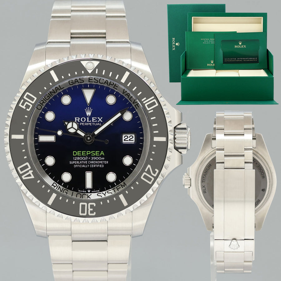 2025 NEW PAPERS 136660 Rolex Sea-Dweller Deepsea 44mm James Cameron Watch