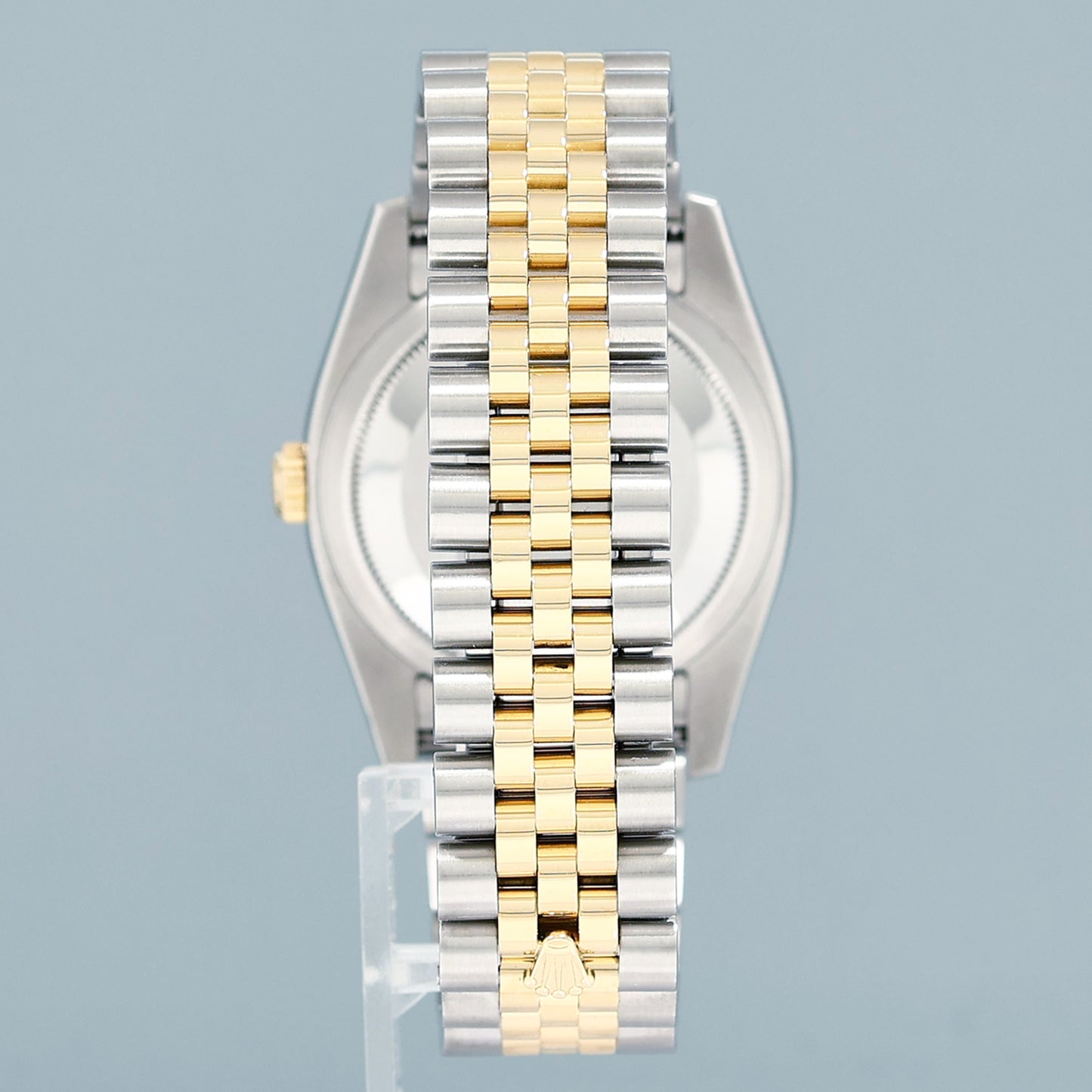 PEARL DIAMOND 2008 MINT Rolex DateJust 36mm Jubilee Two Tone Gold 116233 Watch