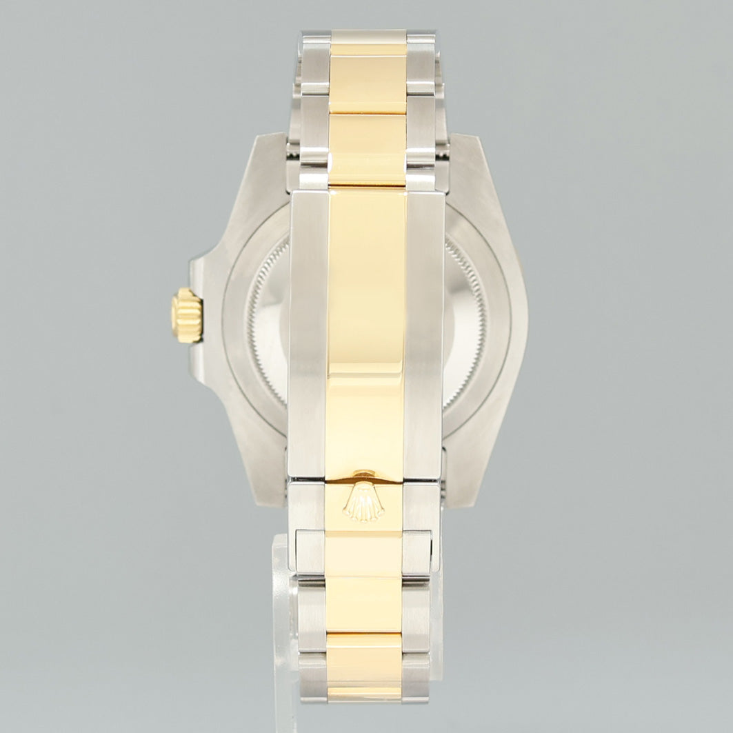 MINT 2023 CPO PAPERS Rolex Submariner Blue Ceramic 116613LB Two Tone Yellow Gold Watch Box