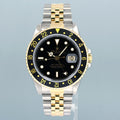 MINT Rolex GMT-Master 2 16713 Two-Tone Yellow Jubilee Black Dial 40mm Watch Box