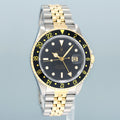 MINT Rolex GMT-Master 2 16713 Two-Tone Yellow Jubilee Black Dial 40mm Watch Box