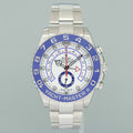 2026 RSC PAPERS MINT Rolex Yacht-Master 2 MERC HANDS Steel 44mm Blue 116680 Watch