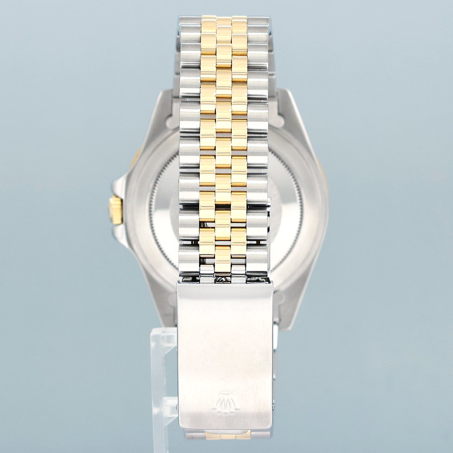 MINT Rolex GMT-Master 2 16713 Two-Tone Yellow Jubilee Black Dial 40mm Watch Box