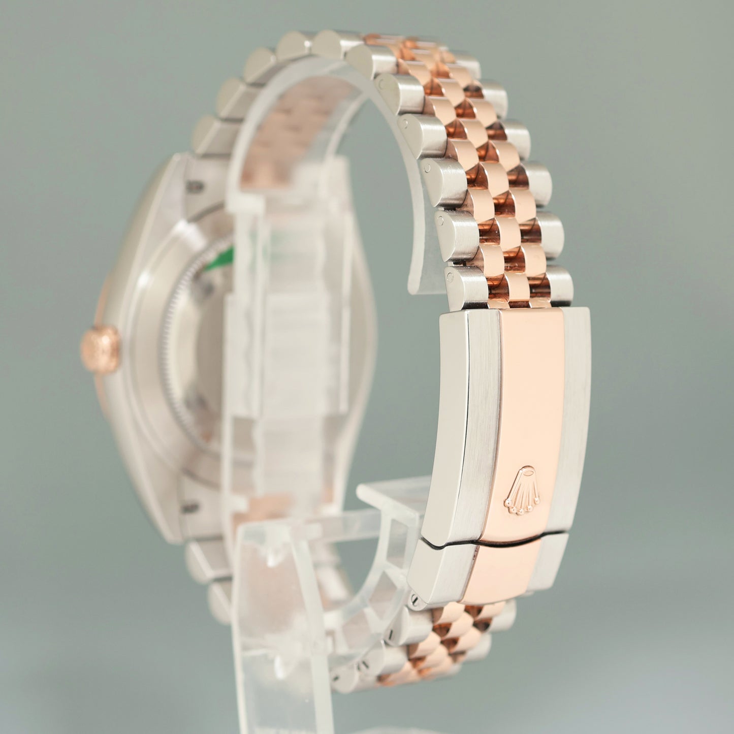 2024 NEW Rolex DateJust 41 126331 Rhodium Motif Rose Two-Tone Jubilee Watch Box