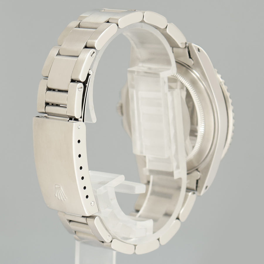 PAPERS 1996 MINT Rolex GMT-Master II Coke Red Black Steel 16710 40mm Watch Box