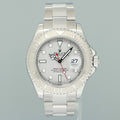 MINT Rolex Yacht-Master 16622 Steel Platinum Bezel Oyster 40mm Watch Box
