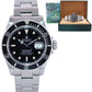 1990 MINT Rolex Submariner Date Tritium 16610 Steel Black 40mm Oyster Watch Box