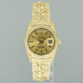 Rolex 18238 President Day-Date Champagne Nugget Double Quickset Yellow Gold Watch