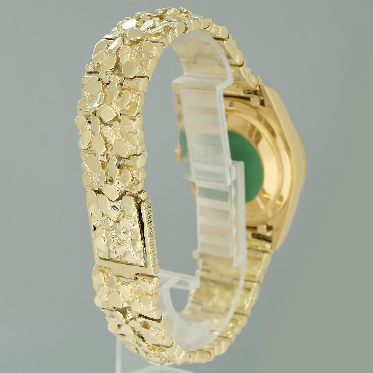 Rolex 18238 President Day-Date Champagne Nugget Double Quickset Yellow Gold Watch