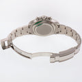 2020 PAPERS MINT Rolex Daytona Ghost Panda Silver Dial Chrono 116509 White Gold Watch