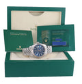 2021 NEW PAPERS Rolex Sky-Dweller Steel BLUE Jubilee Fluted 42mm 326934 Watch Box
