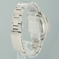 MINT Rolex Air-King 14000 Diamond Mother of Pearl Dial 34mm Steel Watch Box