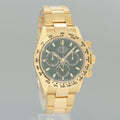 2025 ROLEX CPO PAPERS GREEN DAYTONA Rolex 116508 Yellow Gold John Mayer Watch