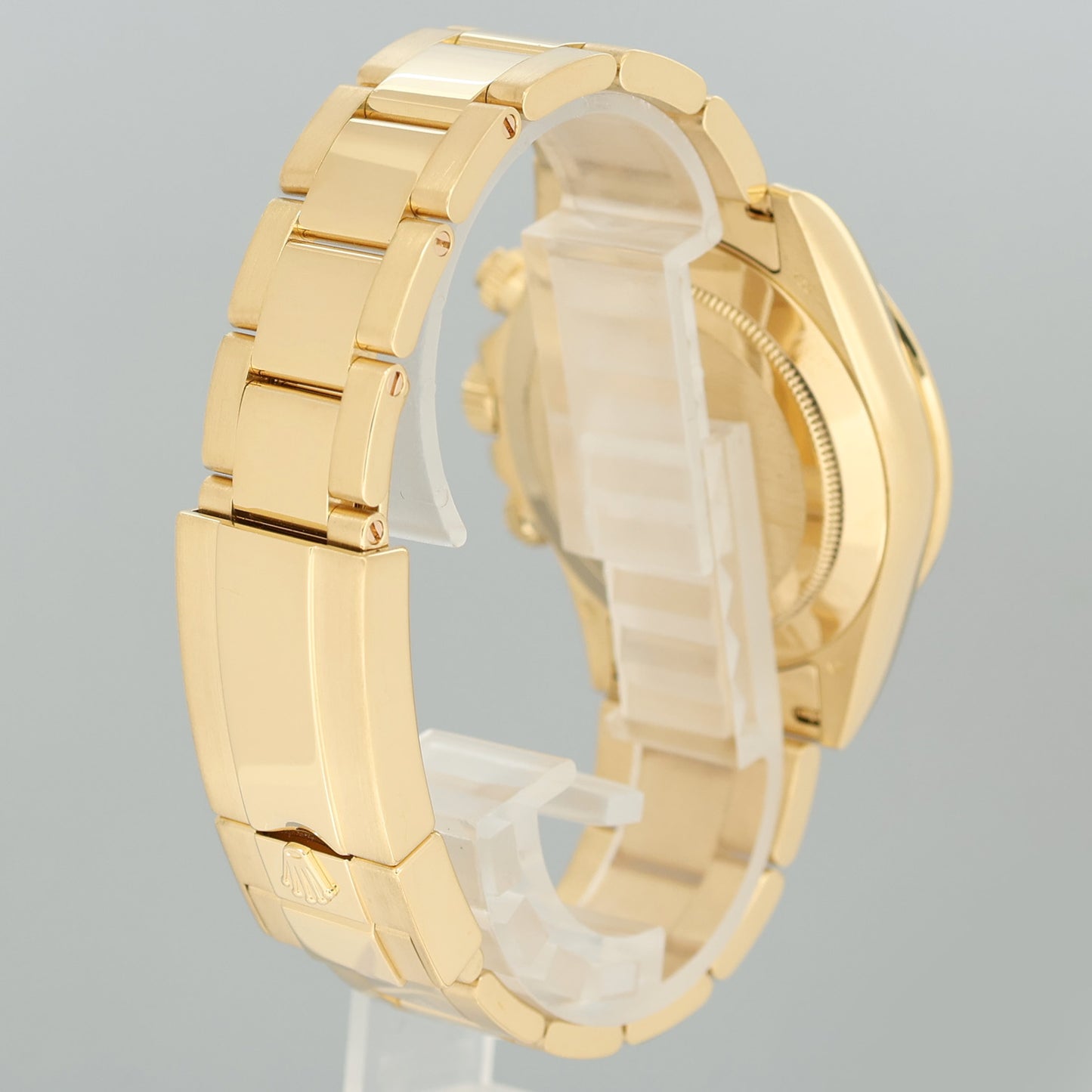 2025 ROLEX CPO PAPERS GREEN DAYTONA Rolex 116508 Yellow Gold John Mayer Watch