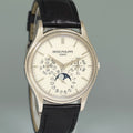 Patek Philippe 5140G 37mm White Gold Perpetual Calendar Grand Complication Watch Box