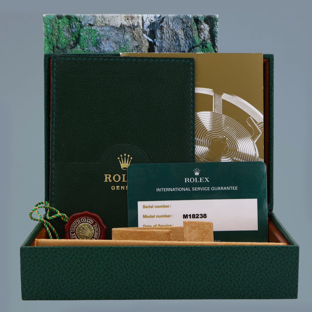2021 RSC PAPERS Rolex President Day-Date Champagne 18238 Double Quick Gold Watch